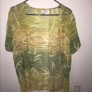 A short sleeve button down